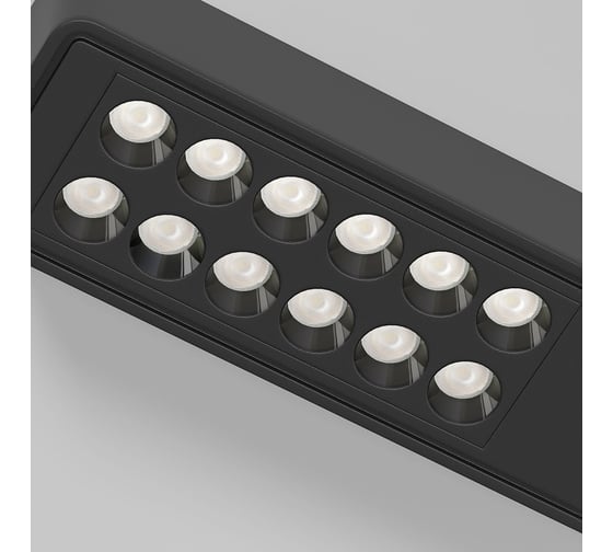 Светильник потолочный светодиодный Elektrostandard Tend 9W 4000K 25114/LED черный a068850