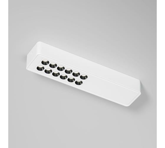 Светильник потолочный светодиодный Elektrostandard Tend 9W 4000K 25114/LED белый a068849 1