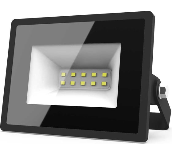 Светодиодный прожектор Gauss Elementary 10W 895lm IP65 4000К черный 613100210