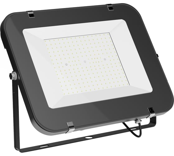 Светодиодный прожектор Gauss Elementary 200W 16800lm 6500К IP65 черный 691511200