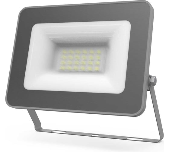 Светодиодный прожектор Gauss Qplus 20W 2100lm 6500K IP65 графитовый 690511320