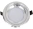 Светодиодный светильник ЭРА KL LED 17-7 SL круглый тарелка 7W 4000K, серебро Б0030405 1