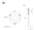 Светильник Arlight LGD-FRESNEL-BOLL-H1200-20W Warm3500-MIX 1шт 047688 4