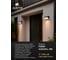 Уличный настенный светильник ARTE LAMP FERRO A2920AL-1BK 3