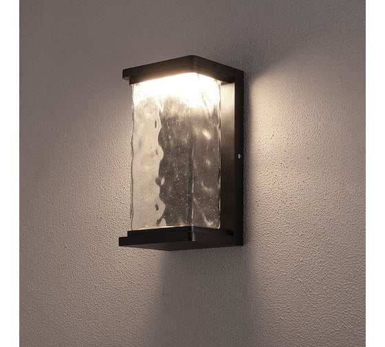 Уличный настенный светильник ARTE LAMP ATLANTIS A2313AL-1BK