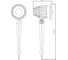 Грунтовый светильник ARTE LAMP ELSIE A1127IN-1BK 8
