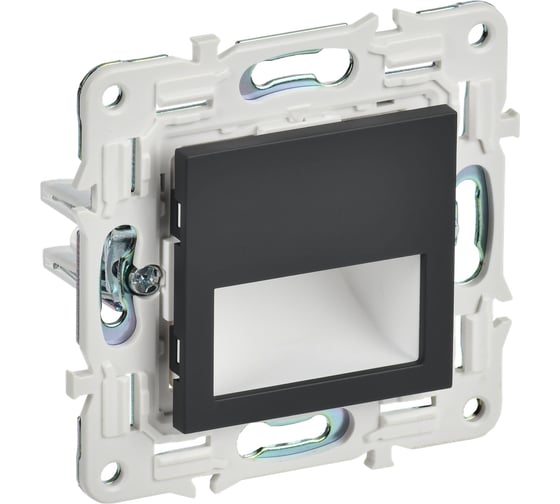 Подсветка LED IEK SKANDY встраиваемая SK-L01G графит SK-FL20-K53 1