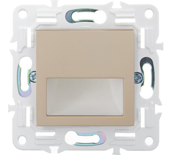 Подсветка LED IEK SKANDY встраиваемая SK-L01Sa песочный SK-FL20-K98