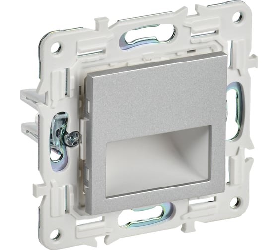 Подсветка LED IEK SKANDY встраиваемая SK-L01S серебристый SK-FL20-K23