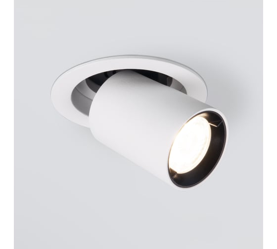 Встраиваемый светильник Elektrostandard 9917 LED, 10W, 4200K, белый матовый a052448