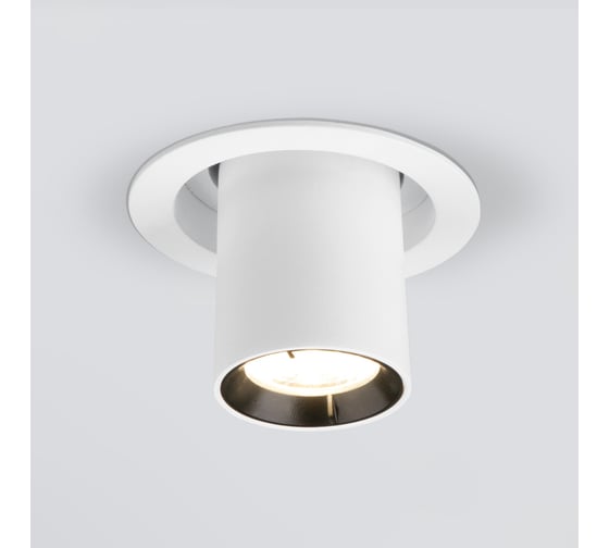 Встраиваемый светильник Elektrostandard 9917 LED, 10W, 4200K, белый матовый a052448