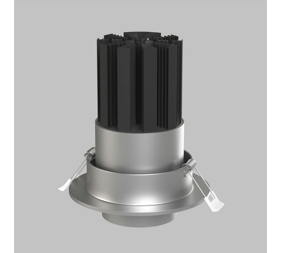 Встраиваемый светильник Elektrostandard 9919 LED, 10W, 4200K, серебро a052461