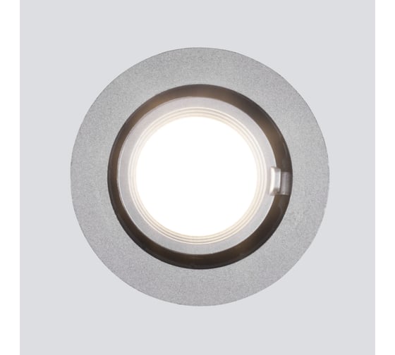 Встраиваемый светильник Elektrostandard 9918 LED, 9W, 4200K, серебро a052457