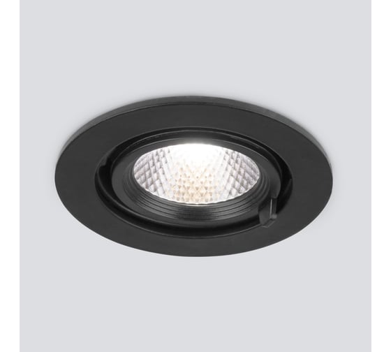 Встраиваемый светильник Elektrostandard 9918 LED, 9W, 4200K, черный a052456