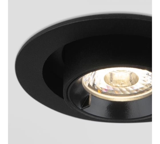 Встраиваемый светильник Elektrostandard 9917 LED, 10W, 4200K, черный матовый a052449