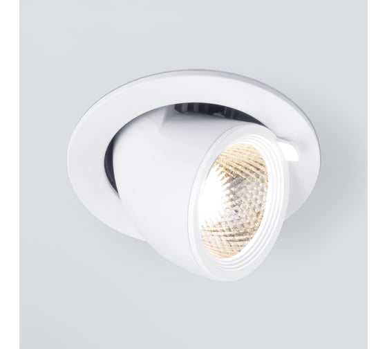 Встраиваемый светильник Elektrostandard 9918 LED, 9W, 4200K, белый a052455 1