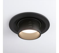 Встраиваемый светильник Elektrostandard 9920 LED, 15W, 4200K, черный a052478