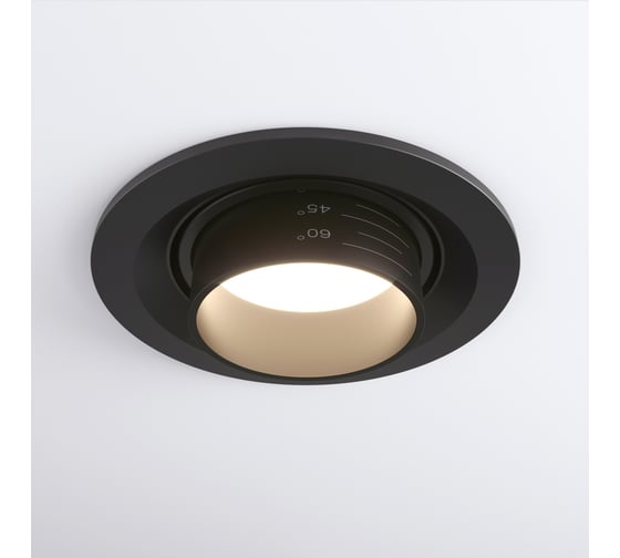 Встраиваемый светильник Elektrostandard 9920 LED, 15W, 4200K, черный a052478