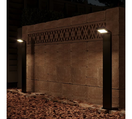 Садово-парковый светильник Gauss LED Electra столб, 10W, 600Lm, 4000K, 134x137x780mm GD111