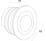 Настенный светодиодный светильник Elektrostandard MRL LED 1107, чёрный, подсветка для лестниц a049752 2