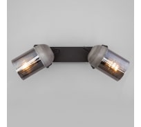 Настенный светильник Eurosvet 20122/2 черный/тертый серый a052951