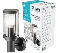 Садово-парковый светильник Gauss Vega на стену вверх 10.5х24х14.2см, 170-240V / 50Hz GD021