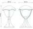 Светильник Gauss садово-парковый Aura на постамент 200х200х310mm, 170-240V / 50Hz GD029 4