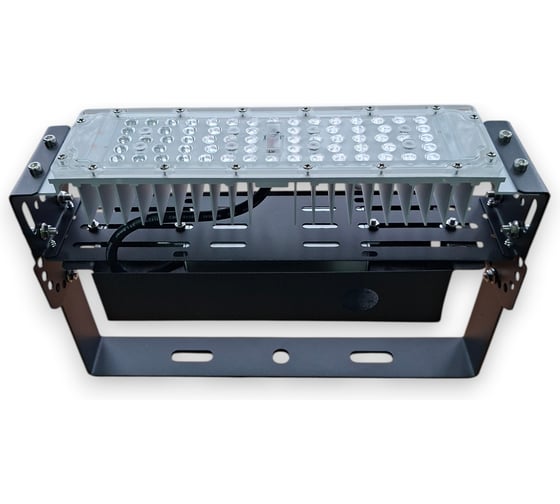 Светильник светодиодный промышленный KRASO 50Вт, 5000К, IP67 8000Лм, (315x140x75mm)на лире PR-(V)50