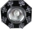 Встраиваемый светильник Sneha 546/CT MR16 BK 1