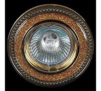 Встраиваемый светильник Sneha 1025/E1 MR16 SG+GD