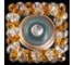 Встраиваемый светильник Sneha 706/CT MR16 GD/CL+YL 1
