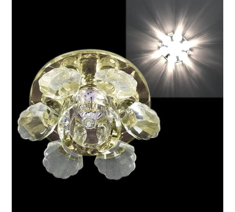 Встраиваемый светильник Sneha 2022/B G9 CR+YL