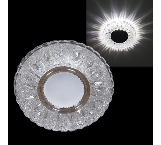 Встраиваемый светильник ReLuce 51618-9.0-001MN MR16+LED3W DL 4000K WH
