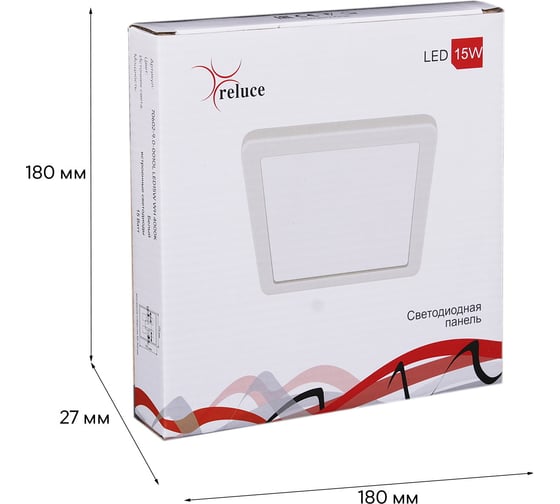 Встраиваемый светодиодный светильник ReLuce 70602-9.0-001OL LED15W WH 4000K
