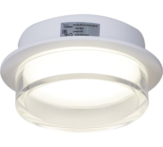 Встраиваемый светильник ReLuce 53015-9.0-001RLD GX53 WT