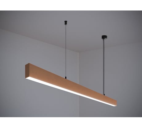 Светильник светодиодный подвесной P37 MODALINE (1.25м, 27Вт, 3000К, коричневый) MLP37125BR23