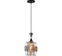 Подвесной светильник ReLuce 03128-0.9-01 BK+PATINA GOLD