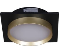 Встраиваемый светильник ReLuce 53005-9.0-001LD GX53 BK+GD