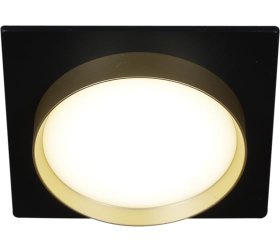Встраиваемый светильник ReLuce 53005-9.0-001LD GX53 BK+GD
