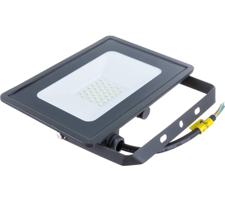 Прожектор светодиодный Фарлайт СДО 30Вт 6500К IP65 зеленый свет серый корпус. FAR002112