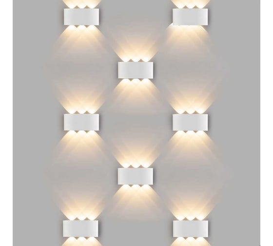Светильник архитектурный светодиодный Elvan белый 5130-6W-3000K-Wh BR-5130-6W-WW-Wh