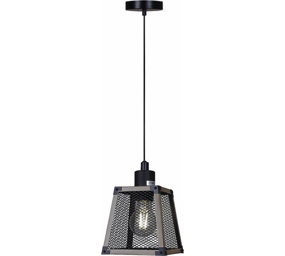 Подвесной светильник ILLUMICO IL1006-1P-05 BK WOOD 1