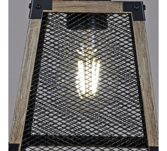 Подвесной светильник ILLUMICO IL1006-1P-05 BK WOOD