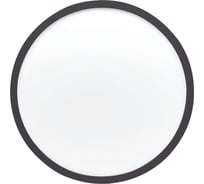 Светильник светодиодный Apeyron SPIN, 24Вт, 2400лм, 6500К, IP40, o230x25, круг, черный, комплект 18-128