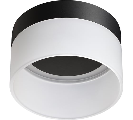 Светильник накладной NOVOTECH светодиодный черный IP20 LED 18W 220-240V 4000K 1170Лм AURA 359446