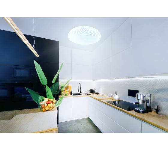 Настенно-потолочный LED светильник КОСМОС AURORA 24Вт, 230В, 6500K, 1560 Лм KCAuro24W_6500
