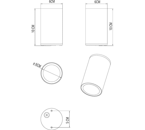 Уличный потолочный светильник ARTE LAMP TORCULAR A1807PF-1BK