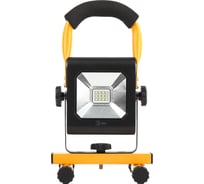 Светодиодный прожектор ЭРА, LPR-10-6500К-А-М SMD PRO, 10Вт, 900Лм, 6500K, 145х175 мм, аккумулятор 2.5ч, Б0032165