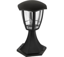 Садово-парковый светильник ЭРА ДТУ 078003 Валенсия 1 черный 6 гранный напольный IP44 светодиодный 8Вт Б0064200