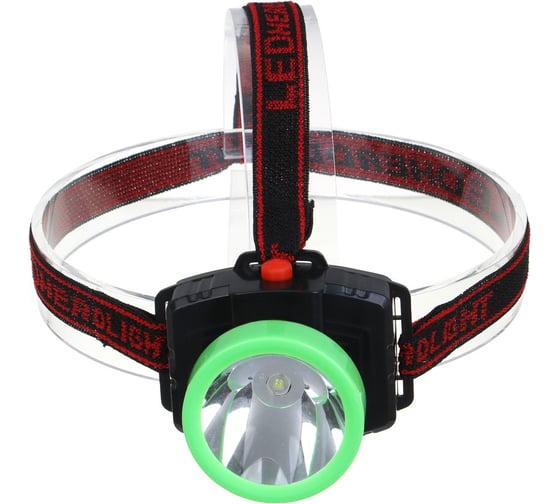 Фонарь налобный РОКОТ 1 LED, 2 режима, 3хАА 221-036